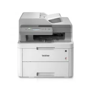 Brother Printer DCP-L3551CDW: Wireless Colour LED 3-in-One, Duplex Mobile Print ADF Brother Color Laserjet Multi Funcation Printer DCP-L3551CDW: Wireless Colour LED 3-in-One