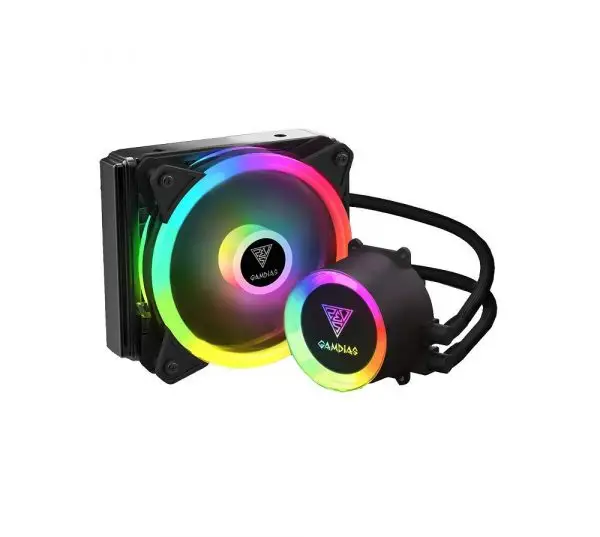 Gamdias CHIONE E2 120 Lite CPU ARGB Liquid Cooler with Copper Base Plate Computer-Product Gamdias CHIONE E2 120 Lite CPU ARGB Liquid Cooler with Copper Base Plate Available in India