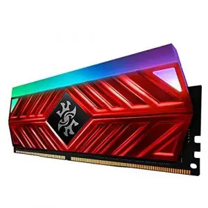XPG Spectrix D41 DDR4 8GB 3600MHz RGB U-DIMM Memory Red Computer-Product XPG Spectrix D41 DDR4 8GB 3600MHz RGB U-DIMM Memory Red Available in India