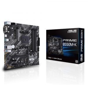ASUS PRIME B550M-K AMD A4 mATX Motherboard with PCIe 4.0 Dual M.2 and Aura Sync Computer-Product ASUS PRIME B550M-K AMD A4 mATX Motherboard with PCIe 4.0 Dual M.2 and Aura Sync Available in India