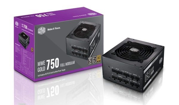 Cooler Master MWE Gold 750 V2 80 Plus Gold Certified Fully Modular Power Supply Computer-Product Cooler Master MWE Gold 750 V2 80 Plus Gold Certified Fully Modular Power Supply Available in India