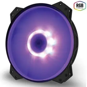 Cooler Master Masterfan MF200R ARGB Lighting Case Fan with 200mm Hybrid Fan Computer-Product Cooler Master Masterfan MF200R ARGB Lighting Case Fan with 200mm Hybrid Fan Available in India