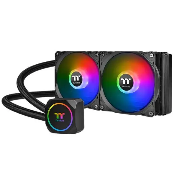 Thermaltake TH240 ARGB Sync Liquid Cooler with 120mm ARGB Fans and Smart Fan Controller Computer-Product Thermaltake TH240 ARGB Sync Liquid Cooler with 120mm ARGB Fans and Smart Fan Controller Available in India