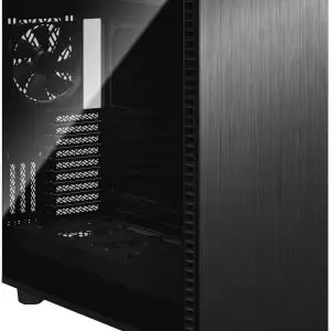 Fractal Design Define 7 XL Black E-ATX Full Tower Cabinet with Three Dynamic X2 Fans and USB-C Computer-Product Fractal Design Define 7 XL Black E-ATX Full Tower Cabinet with Three Dynamic X2 Fans and USB-C Available in India