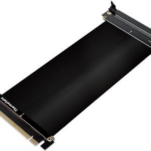 Thermaltake Gaming PCI-E 3.0 Flexible Riser Cable with EMI shielding cover Computer-Product Thermaltake Gaming PCI-E 3.0 Flexible Riser Cable with EMI shielding cover Available in India