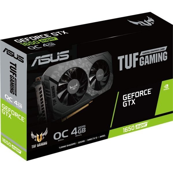 ASUS TUF Gaming GeForce GTX 1650 OC Edition GDDR6 4GB 128-bit Graphics Card Computer-Product ASUS TUF Gaming GeForce GTX 1650 OC Edition GDDR6 4GB 128-bit Graphics Card Available in India
