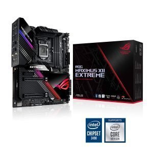 ASUS ROG Maximus XII Extreme Z490 ATX Gaming Motherboard with LGA 1200 Socket Thunderbolt 3 and AI Intelligent system Computer-Product ASUS ROG Maximus XII Extreme Z490 ATX Gaming Motherboard with LGA 1200 Socket Thunderbolt 3 and AI Intelligent system Available in India
