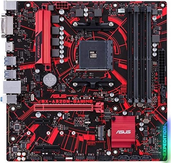 ASUS EX-A320M-GAMING A320 Micro-ATX Motherboard with AURA sync and Anti-moisture Coating Computer-Product ASUS EX-A320M-GAMING A320 Micro-ATX Motherboard with AURA sync and Anti-moisture Coating Available in India