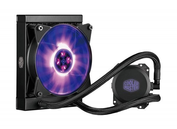 Cooler Master MasterLiquid ML120L (RGB1.0) Liquid Cooler with Dual chamber and Wired RGB Controller Computer-Product Cooler Master MasterLiquid ML120L (RGB1.0) Liquid Cooler with Dual chamber and Wired RGB Controller Available in India