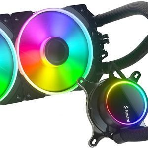 Fractal Design Celsius+ S24 Prisma ARGB 240mm CPU Liquid Cooler with Intelligent Auto and PWM Dual 120mm Fans Computer-Product Fractal Design Celsius+ S24 Prisma ARGB 240mm CPU Liquid Cooler with Intelligent Auto and PWM Dual 120mm Fans Available in India