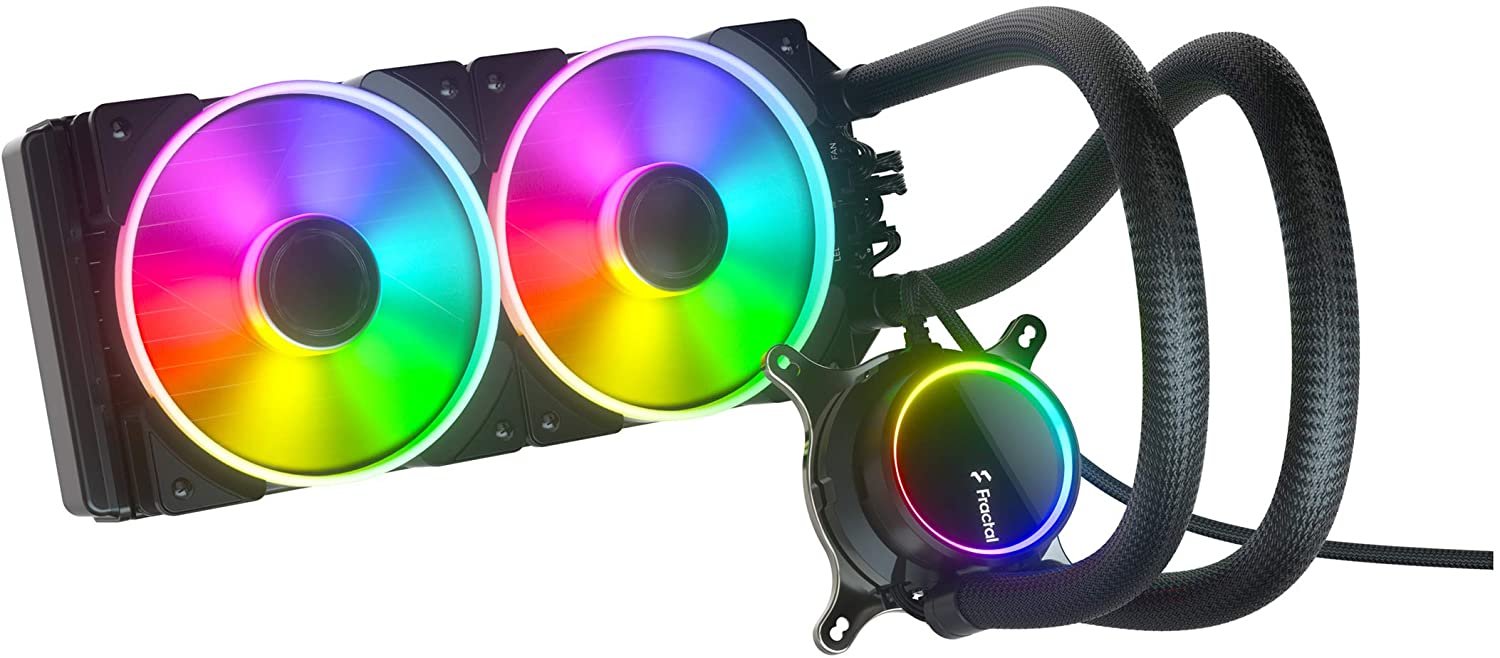 Fractal Design Celsius+ S24 Prisma ARGB 240mm CPU Liquid Cooler with Intelligent Auto and PWM Dual 120mm Fans Computer-Product Fractal Design Celsius+ S24 Prisma ARGB 240mm CPU Liquid Cooler with Intelligent Auto and PWM Dual 120mm Fans Available in India Fractal Design Celsius+ S24 Prisma ARGB 240mm CPU Liquid Cooler with Intelligent Auto and PWM Dual 120mm Fans Computer-Product Fractal Design Celsius+ S24 Prisma ARGB 240mm CPU Liquid Cooler with Intelligent Auto and PWM Dual 120mm Fans Available in India