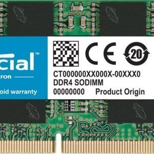 Crucial DDR4 16GB (1x 16GB) RAM 2666MHz CL19 SODIMM Laptop Memory Computer-Product Crucial DDR4 16GB (1x 16GB) RAM 2666MHz CL19 SODIMM Laptop Memory Available in India