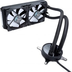 Fractal Design Celsius+ S28 Prisma ARGB 280mm CPU Liquid Cooler with Intelligent Auto and PWM Dual 140mm Fans Computer-Product Fractal Design Celsius+ S28 Prisma ARGB 280mm CPU Liquid Cooler with Intelligent Auto and PWM Dual 140mm Fans Available in India