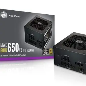 Cooler Master MWE Gold 650 V2 80 Plus Gold Certified Fully Modular Power Supply Computer-Product Cooler Master MWE Gold 650 V2 80 Plus Gold Certified Fully Modular Power Supply Available in India
