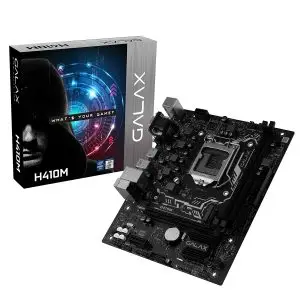 Galax H410M Intel LGA1200 M-ATX Motherboard with PCIe 3.0 M.2 HDMI and USB 3.1 Computer-Product Galax H410M Intel LGA1200 M-ATX Motherboard with PCIe 3.0 M.2 HDMI and USB 3.1 Available in India
