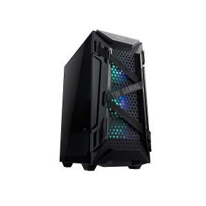 Asus TUF Gaming GT301 Mid-Tower Compact Case with 3 Pre-Installed 120mm Aura Sync ARGB Fans Computer-Product Asus TUF Gaming GT301 Mid-Tower Compact Case with 3 Pre-Installed 120mm Aura Sync ARGB Fans Available in India