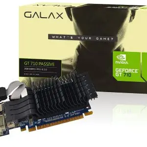 Galax GeForce GT 710 Passive GDDR3 2GB 64-bit Gaming Graphics Card Computer-Product Galax GeForce GT 710 Passive GDDR3 2GB 64-bit Gaming Graphics Card Available in India