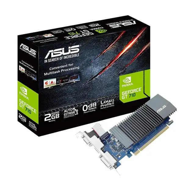 ASUS GeForce GT710 2GB GDDR5 64-Bit Graphics Card with 0db Low Profile Computer-Product ASUS GeForce GT710 2GB GDDR5 64-Bit Graphics Card with 0db Low Profile Available in India