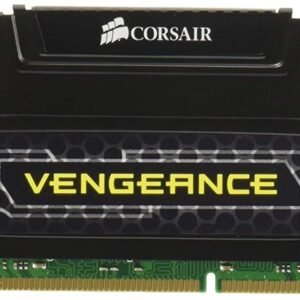 Corsair VENGEANCE Series 8GB (8GBX1) DDR3 DRAM 1600MHz Black Memory CMZ8GX3M1A1600C10 RAM-Corsair