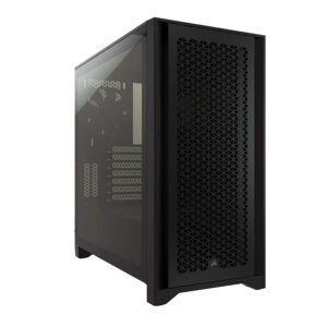Corsair 4000D AIRFLOW Tempered Glass Mid-Tower ATX Black Cabinet CC-9011200-WW PC Cabinet-Corsair