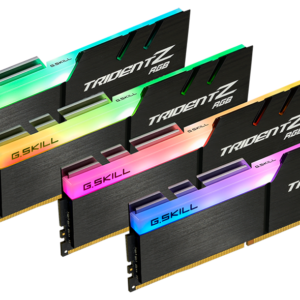 G.skill Trident Z RGB Series 64GB (4x16GB) 3600 MHz DDR4 Memory F4-3600C18Q-64GTZR RAM-G.SKILL