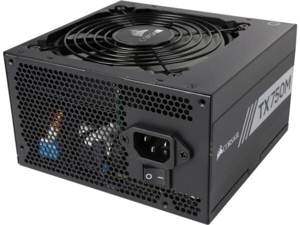 Corsair TX-M Series TX750M 750 Watt 80 Plus Gold Certified SMPS CP-9020131-UK Power Supply-Corsair
