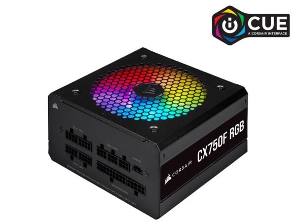 Corsair CX-F RGB Series CX750F RGB 80 Plus Bronze Powe Supply CP-9020218-IN Power Supply-Corsair