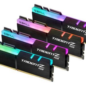 G.skill Trident Z RGB Series 32GB (4x8GB) 4000 MHz DDR4 Memory F4-4000C18Q-32GTZRB RAM-G.SKILL