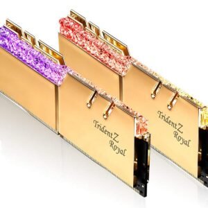 G.skill TZ Royal Silver Series 32GB (2x16GB) 3600 MHz DDR4 Memory F4-3600C16D-32GTRSC RAM-G.SKILL