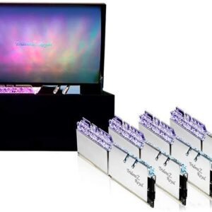 G.skill Trident Z Royal Gold Series 32GB (4x8GB) 3600 MHz DDR4 Memory F4-3600C16Q-32GTRGC RAM-G.SKILL