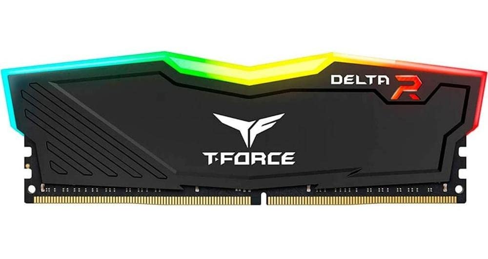 Team Group DELTA RGB 8GB (1X8GB) 3200 MHz Black Memory TF3D48G3200HC16F01 RAM-Team Group Team Group DELTA RGB 8GB (1X8GB) 3200 MHz Black Memory TF3D48G3200HC16F01 RAM-Team Group