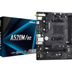 ASRock A520M/ac Micro ATX AM4 Motherboard MOTHERBOARD-Asrock