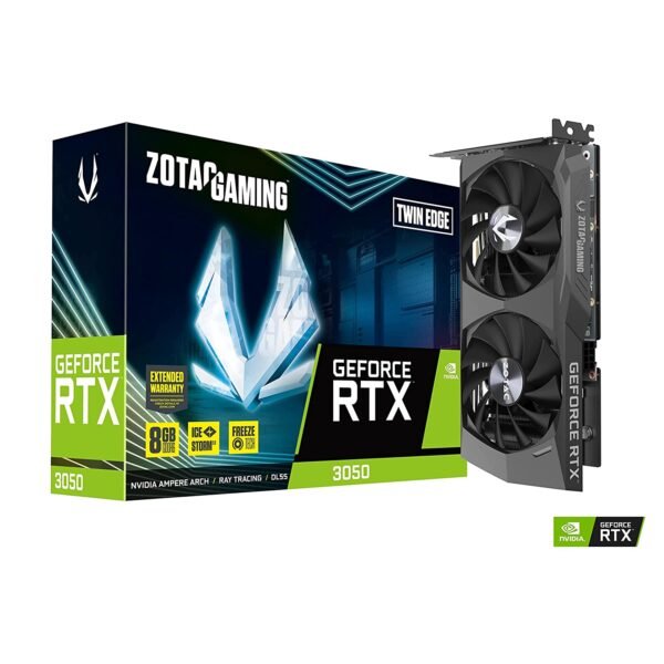 ZOTAC GAMING GeForce RTX 3050 Twin Edge Graphic Card ZT-A30500E-10M Graphic Card-Zotac