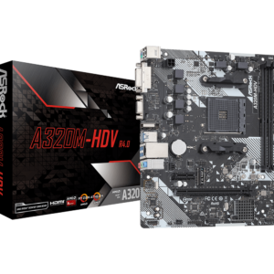 Asrock A320M-HDV R4.0 AMD A320 Micro ATX Motherboard MOTHERBOARD-Asrock