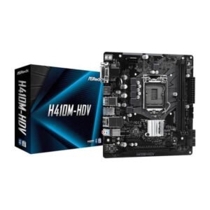 Asrock H410M-HDV Motherboard (INTEL SOCKET 1200/10TH Generation CORE Series CPU/MAX 64GB DDR4 2933MHz Memory) MOTHERBOARD-Asrock