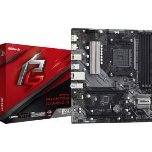 ASROCK B550M Phantom Gaming 4 Motherboard MOTHERBOARD-Asrock
