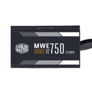 Cooler Master MWE 750 V2 80 Plus Bronze SMPS MPE-7501-ACABW-BIN Power Supply-Cooler Master