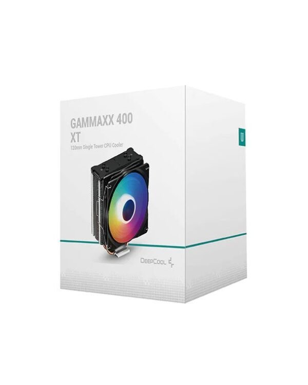 Deepcool Gammaxx 400 XT CPU Air Cooler (Black) DP-MCH4-GMX400-XT with LGA 1700 Socket CPU Cooler-Deepcool