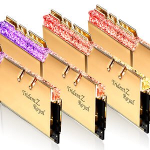 G.Skill Trident Z Royal Gold 32 GB (4 x 8GB) 3000 MHz DDR4 Memory F4-3000C16Q-32GTRG RAM-G.SKILL