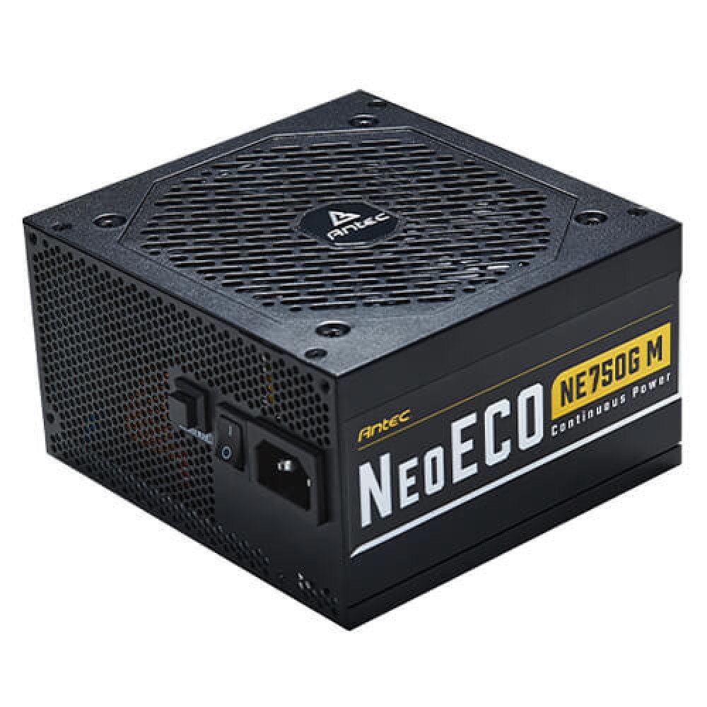 Antec NE750 750 Watt 80 PLUS Gold Certification Fully Modular PSU NE750-Gold Power Supply-Antec Antec NE750 750 Watt 80 PLUS Gold Certification Fully Modular PSU NE750-Gold Power Supply-Antec