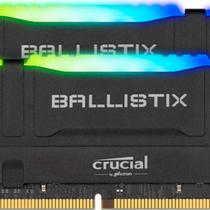 Crucial Ballistix RGB 32GB (16GB x2) 3600 MHz DDR4, DRAM, Desktop Gaming Memory BL2K16G36C16U4BL RAM-Crucial Crucial Ballistix RGB 32GB (16GB x2) 3600 MHz DDR4, DRAM, Desktop Gaming Memory BL2K16G36C16U4BL RAM-Crucial