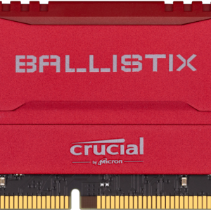 Crucial Ballistix 16GB DDR4-2666 Desktop Gaming Memory (Red) BL16G26C16U4R RAM-Crucial Crucial Ballistix 16GB DDR4-2666 Desktop Gaming Memory (Red) BL16G26C16U4R RAM-Crucial