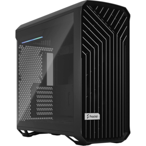 Fractal Design Torrent Compact Black TG Dark Tempered Glass High-Airflow Cabinet FD-C-TOR1C-01 PC Cabinet-Fractal Design