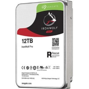 Seagate 12TB IronWolf Pro 7200 rpm SATA III 3.5 Internal NAS HDD ST12000NE0008 Hard Drive-Seagate