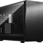 Fractal Design DEFINE 7 Compact Light (ATX) Mid Tower White Cabinet With Tempered Glass Side Panel FD-C-DEF7C-04 PC Cabinet-Fractal Design