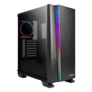 Antec NX500 ARGB E-ATX Mid Tower Cabinet with Tempered Glass Side Panel PC Cabinet-Antec