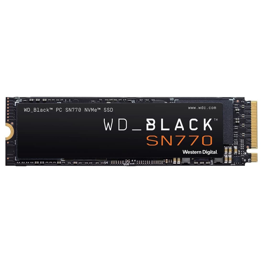 WD Black SN770 250GB M.2 2280 NVMe SSD WDS250G3X0E