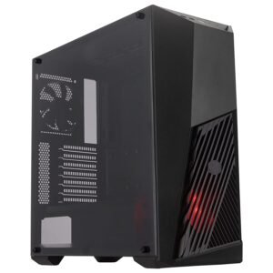Cooler Master MasterBox K501L RGB (ATX) Mid Tower Black Cabinet With Tempered Side Panel MCB-K501L-KGNN-SR1 PC Cabinet-Cooler Master