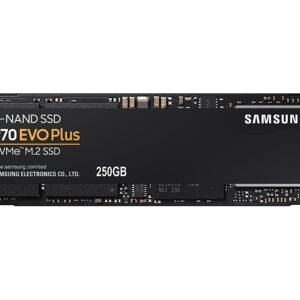 Samsung 970 EVO Plus 250GB M.2 PCIe NVMe Internal SSD MZ-V7S250BW SSD-Samsung