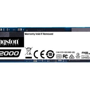 Kingston A2000 250GB M.2 2280 NVMe PCIe SSD SA2000M8/250G SSD Kingston